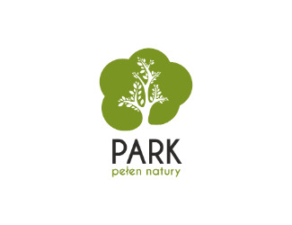 Projekt logo dla firmy Park pełen natury | Projektowanie logo